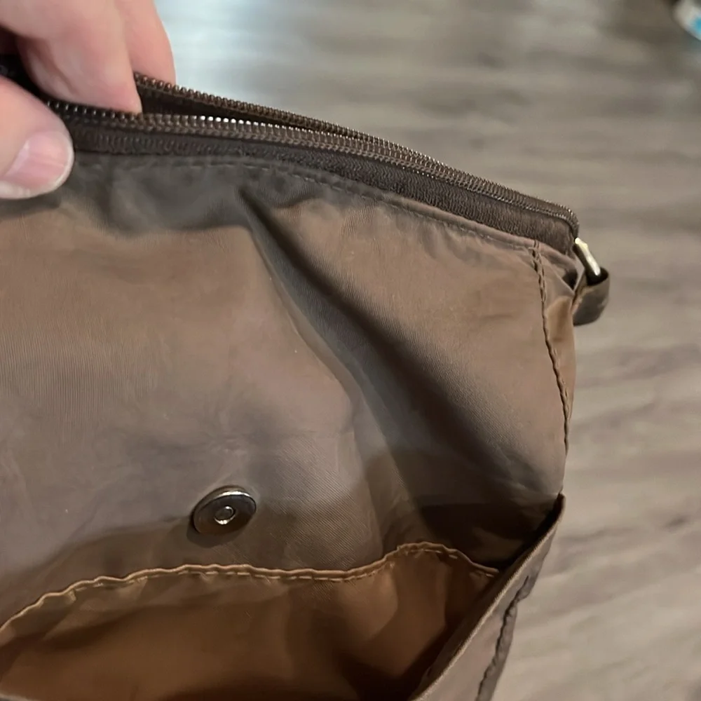 Men's Brown Crossbody Bag